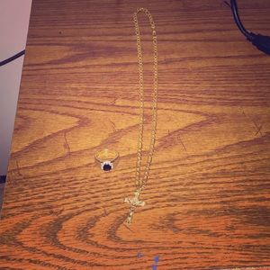 14k gold chain and ring
